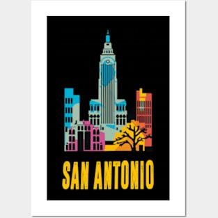 San Antonio Posters and Art